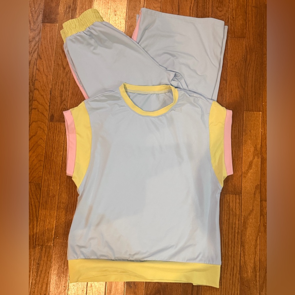 Women's Pastel Track Pants & Joggers Set